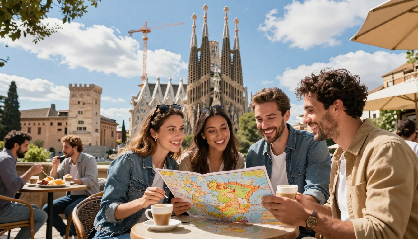 Complete Spain Travel Guide for Beginners Embarking on a journey to Spain can be a thrilling experience, especially for first-timers. With its rich culture, historical landmarks, and vibrant cities, Spain has something to offer every kind of traveler. Planning your trip to Spain involves more than just booking flights and hotels. It's about understanding the local culture, knowing the best places to visit, and being prepared with essential travel tips. Our comprehensive guide is designed to help you navigate through Spain like a pro. From the bustling streets of Madrid to the artistic treasures of Barcelona, we'll provide you with the necessary tools to make your trip a success. Planning Your First Trip to Spain As you prepare for your inaugural Spanish adventure, understanding the essentials can make all the difference. Planning ahead ensures that your trip is both enjoyable and stress-free. Best Time to Visit Spain Spain's climate varies significantly from one region to another. The best time to visit is in spring (March to May) and autumn (September to November), when the weather is mild and pleasant across most regions. Summer can be very hot, especially in the interior, while winters are cool and rainy in the north. Visa Requirements for US Citizens For US citizens, a visa is not required for tourism or business stays up to 90 days. You must have a valid passport with at least six months' validity beyond your planned departure date from Spain. It's also recommended to have proof of sufficient funds and a return ticket. Budget Planning for Different Travel Styles Budgeting is crucial for a successful trip. Spain can cater to various travel styles, from budget-friendly to luxury. Budget Travel Options For budget travelers, options include staying in hostels, eating at local tapas bars, and using public transportation. Average daily expenses can range from $60 to $100 per person. Mid-Range and Luxury Experiences Mid-range travelers can enjoy a mix of budget and luxury, with hotel stays and dining at mid-range restaurants. Luxury travelers can indulge in high-end hotels, fine dining, and private tours. Daily expenses for mid-range can be between $100 to $200, while luxury travelers may spend $300 or more per day. Understanding these essentials can help you plan a trip that suits your preferences and budget, ensuring a memorable experience in Spain. Getting Around Spain With a well-developed infrastructure, getting around Spain is relatively straightforward. The country offers a variety of transportation options to suit different travel styles and preferences. Public Transportation Networks Spain's public transportation network is comprehensive and efficient, making it easy to travel between cities and within them. The network includes buses, metro systems, and trains. Metro Systems and City Buses Major cities like Madrid and Barcelona have extensive metro systems, with multiple lines covering most areas. City buses complement the metro, providing coverage to areas not reached by train. Tourist Cards and Passes Consider purchasing a tourist card or pass for convenient and cost-effective travel. These cards often provide unlimited travel on public transportation, discounts at attractions, and other perks. Renting a Car in Spain For those who prefer more flexibility, renting a car is a viable option. Spain has a well-maintained road network, and renting a car allows travelers to explore rural areas and smaller towns. Compare rental prices and options online. Ensure you understand the rental agreement terms. Consider the type of vehicle suitable for your travel plans. High-Speed Trains and Domestic Flights For longer distances, Spain's high-speed train network (AVE) and domestic flights are efficient options. The AVE connects major cities like Madrid, Seville, and Barcelona. Domestic flights are also available for longer distances or to reach islands like the Balearics and Canaries. Complete Travel Guide to Spain for Beginners As you plan your trip to Spain, understanding the essentials can make a big difference. Spain is a country rich in culture, history, and natural beauty, offering a diverse experience for travelers. To ensure a smooth and enjoyable journey, it's crucial to be prepared with the right documents, knowledge, and mindset. Essential Travel Documents and Preparation Before traveling to Spain, it's vital to have the necessary travel documents. For US citizens, a valid passport is required, and it should be valid for at least three months beyond your planned departure date from Spain. While a visa is not required for US citizens for tourism or business stays up to 90 days, ensuring your passport is up to date is essential. Key documents to prepare: Valid passport Travel insurance documents Proof of accommodation Return or onward ticket Packing Tips for Spanish Seasons Spain's climate varies significantly from one region to another and across different seasons. Understanding the weather during your visit can help you pack appropriately. Seasonal packing tips: Summer (June to August): Lightweight clothing, sunscreen, and a hat. Winter (December to February): Warm clothing, especially for the northern regions. Spring (March to May) and Autumn (September to November): Layers for mild temperatures and potential rain. Travel Insurance and Healthcare Access Travel insurance is highly recommended for visitors to Spain. It covers unexpected medical expenses, trip cancellations, and other travel-related issues. Spain's healthcare system is of high quality, and EU citizens can access it with a European Health Insurance Card (EHIC). For non-EU citizens, including US travelers, having comprehensive travel insurance that includes medical coverage is crucial. Considerations for travel insurance: Medical coverage Trip cancellation and interruption Personal belongings and luggage Top Destinations in Spain for First-Time Visitors Spain's diverse regions offer a multitude of experiences for first-time visitors, ranging from cultural hotspots to beautiful landscapes. Whether you're interested in history, architecture, or simply enjoying the local cuisine, Spain has something for everyone. Madrid: Cultural Capital Highlights Madrid, the capital city, is a must-visit destination for any traveler to Spain. It is known for its rich cultural heritage, including world-class museums and historic plazas. Must-See Museums and Plazas Some of the top attractions in Madrid include the Prado Museum, Reina Sofia Museum, and the historic Plaza Mayor. The Prado Museum houses an extensive collection of European art, while the Reina Sofia is famous for Picasso's Guernica. Day Trips from Madrid Madrid also serves as a great base for exploring the surrounding region. Day trips to the Royal Palace of Aranjuez and the historic town of Segovia are highly recommended. Barcelona: Gaudí's Architecture and Beach Life Barcelona, the capital of Catalonia, is renowned for its modernist architecture, particularly the works of Antoni Gaudí. Visitors can explore the famous Sagrada Família, Park Güell, and enjoy the city's vibrant beach life. Andalusia: Seville, Granada, and Córdoba Andalusia is a region rich in history and culture, with cities like Seville, Granada, and Córdoba offering unique experiences. In Seville, visitors can explore the Royal Alcázar Palace and the Archivo de Indias. Granada is home to the breathtaking Alhambra, while Córdoba boasts the Mezquita, a mosque-cathedral that is a marvel of Islamic architecture. Northern Spain: San Sebastián and Bilbao Northern Spain is known for its gastronomy and cultural heritage. San Sebastián is famous for its culinary delights and beautiful beaches, while Bilbao is home to the Guggenheim Museum, a masterpiece of modern architecture. In conclusion, Spain offers a diverse range of destinations that cater to the interests of first-time visitors. From the cultural richness of Madrid and the architectural marvels of Barcelona to the historical significance of Andalusia and the gastronomic delights of Northern Spain, there's something for everyone. Spanish Culture and Etiquette for American Visitors Spain, known for its rich cultural heritage, has unique customs and etiquette that, when understood, can significantly enhance your travel experience. Understanding these nuances is key to a harmonious and enjoyable trip. Understanding Spanish Social Customs Spanish social customs are warm and welcoming. For instance, greetings are often elaborate and involve kissing both cheeks. Mealtimes are sacred, and you'll find that Spaniards take their time when dining, often lingering over meals. It's also customary to respect the local siesta time, although it's not as universal as it once was. Siesta Culture and Business Hours The traditional siesta culture is still observed in many parts of Spain, particularly in smaller towns. Businesses often close for a few hours in the early afternoon, typically from 2 pm to 4 pm. However, this custom is less common in larger cities like Madrid and Barcelona, where the pace of life is faster. Understanding these business hours can help you plan your day effectively. Tipping Practices and Service Expectations Tipping in Spain is generally less than in the United States, but it's still appreciated for good service. A tip of 5-10% is considered generous. In bars and cafes, it's common to leave small change or simply round up the bill. Service staff, including tour guides and restaurant workers, appreciate tips for good service, but it's not mandatory. By understanding and respecting Spanish culture and etiquette, you can make the most of your trip and enjoy a more authentic experience. Whether you're exploring historic cities or relaxing on beautiful beaches, being mindful of local customs will enrich your travel experience. Spanish Cuisine for Beginners Exploring Spanish cuisine is a journey through diverse regional flavors and traditions that are sure to delight any beginner. Spanish cuisine is known for its rich variety, influenced by its complex history and geography. As a beginner, diving into this culinary world can be both exciting and overwhelming, but with a little guidance, you'll be enjoying local dishes like a pro in no time. Must-Try Spanish Dishes by Region Spanish cuisine is incredibly diverse, with different regions offering their own specialties. Here are some must-try dishes and culinary experiences to look out for: Tapas Culture Tapas are a quintessential part of Spanish dining, offering a variety of small plates that are perfect for sharing. From classic patatas bravas (spicy potatoes) to croquetas (deep-fried balls filled with ham, fish, or chicken), tapas are a great way to sample a range of flavors. Tapas culture is about more than just food; it's a social activity that encourages conversation and community. Regional Specialties Paella from Valencia: This iconic rice dish is flavored with saffron and typically includes a mix of vegetables, seafood, and/or meat. Gazpacho from Andalusia: A refreshing cold soup made from tomatoes, peppers, cucumbers, and bread. Polbo á feira from Galicia: Boiled octopus served with paprika and olive oil. Dining Etiquette and Meal Times Understanding dining etiquette and meal times is crucial to fully experiencing Spanish cuisine. Spaniards typically eat later than many other cultures, with lunch served between 2 pm and 4 pm and dinner between 9 pm and 11 pm. It's also customary to start with a small dish or tapas before the main course. Mealtimes are considered sacred, and you'll often find locals lingering over their food, enjoying the company of others. Food Tours and Market Experiences One of the best ways to immerse yourself in Spanish cuisine is through food tours and market experiences. Guided tours can take you through local markets, introducing you to fresh produce, cheeses, and local delicacies. You'll also have the chance to taste a variety of dishes, from street food to restaurant meals, gaining insight into the culinary traditions and history behind each dish. Accommodation Options Across Spain Accommodation in Spain is as varied as its culture, offering something for everyone. Whether you're looking for luxury, budget-friendly options, or something unique, Spain has a wide range of choices to make your stay comfortable and memorable. Hotels and Historic Paradores Spain is renowned for its historic paradores, which are often located in castles, convents, or other buildings of historical significance. These, along with modern hotels, offer a blend of traditional charm and contemporary comfort. Many hotels are situated in prime locations, making it easy to explore major attractions. Luxury hotels with modern amenities Historic paradores offering cultural immersion Boutique hotels with unique designs Vacation Rentals and Budget Stays For those on a budget or looking for a home away from home, vacation rentals are an excellent option. They range from apartments in city centers to villas in coastal areas. Budget stays, including hostels, provide affordable accommodation without compromising on the experience. Affordable apartments and villas Budget hostels with social atmospheres Unique Accommodations: Castles, Monasteries, and Rural Houses For a truly unique experience, consider staying in a castle, monastery, or rural house. These accommodations offer a chance to immerse yourself in local culture and history. They range from luxurious castles to simple rural houses, each providing a distinct experience. Castles and fortresses turned into hotels Monasteries offering spiritual retreats Rural houses for a peaceful countryside stay Language Tips for American Travelers While many Spaniards speak English, learning a few key phrases in Spanish can greatly enhance your travel experience. Understanding the local language can help you navigate through cities, interact with locals, and appreciate the culture more deeply. Essential Spanish Phrases and Pronunciation Mastering a few essential Spanish phrases can go a long way in making your trip more enjoyable. Start with basic greetings like "Hola" (OH-lah) for "Hello" and "Gracias" (GRAH-see-ahs) for "Thank you." Other useful phrases include "¿Dónde está...?" (DOHN-deh EH-stah) meaning "Where is...?" and "¿Cuánto cuesta?" (KWAHN-toh KWEHS-tah) meaning "How much does it cost?" Regional Languages: Catalan, Basque, and Galician Spain is linguistically diverse, with several regional languages. Catalan is spoken in Catalonia, particularly in Barcelona. Basque is unique to the Basque Country, and Galician is spoken in Galicia. While Spanish is the official language across the country, learning a few words in these regional languages can be appreciated by the locals. For example, saying "Bon dia" (BOHN DEE-ah) in Catalan or "Kaixo" (KAY-show) in Basque can be a friendly gesture. Safety and Practical Information To ensure a smooth and enjoyable trip to Spain, it's crucial to be informed about safety and practical aspects. Understanding these elements can help you navigate everyday situations with confidence. Common Tourist Scams Spain, like many tourist destinations, experiences scams targeting visitors. Common scams include pickpocketing in crowded areas and tourist hotspots, as well as more sophisticated schemes like the "dropped money" scam. To avoid these, remain vigilant, especially in crowded places, and keep your belongings secure. Be cautious of overly friendly locals who might be trying to distract you. Keep your valuables close and consider using a money belt. Avoid displaying signs of wealth (e.g., expensive jewelry or watches). Emergency Services and Healthcare Spain has a well-regarded healthcare system, and both EU and non-EU citizens can access medical care. For emergencies, dial 112, the European emergency number. It's also wise to have travel insurance that covers medical expenses. Key Healthcare Tips: Ensure you have the European Health Insurance Card (EHIC) if you're an EU citizen. Know the location of your nearest hospital or clinic. Money Matters The official currency in Spain is the Euro. ATMs are widely available, and credit cards are accepted in most establishments. Be aware of potential fees associated with using foreign ATMs or making transactions in a different currency. Payment MethodAcceptanceFees to ConsiderCash (Euros)Universally acceptedNone, but beware of theftCredit/Debit CardsWidely acceptedForeign transaction fees, ATM feesATMsWidely availableATM withdrawal fees, foreign transaction fees Conclusion: Making the Most of Your Spanish Adventure As you prepare to embark on your journey through Spain, remember that this complete travel guide to Spain for beginners is your key to unlocking an unforgettable experience. With its rich culture, history, and breathtaking landscapes, Spain has something to offer every traveler. By following this beginner-friendly guide to traveling in Spain, you're now well-equipped to navigate the country's public transportation, indulge in its delicious cuisine, and explore its vibrant cities. Stay open-minded, be prepared for the local customs, and don't hesitate to try new things – from tapas to flamenco dancing. Whether you're wandering through the artistic treasures of Madrid, strolling along Barcelona's beaches, or exploring the historic sites of Andalusia, Spain's diverse regions will captivate your senses. With this guide, you're ready to make the most of your Spanish adventure and create memories that will last a lifetime.